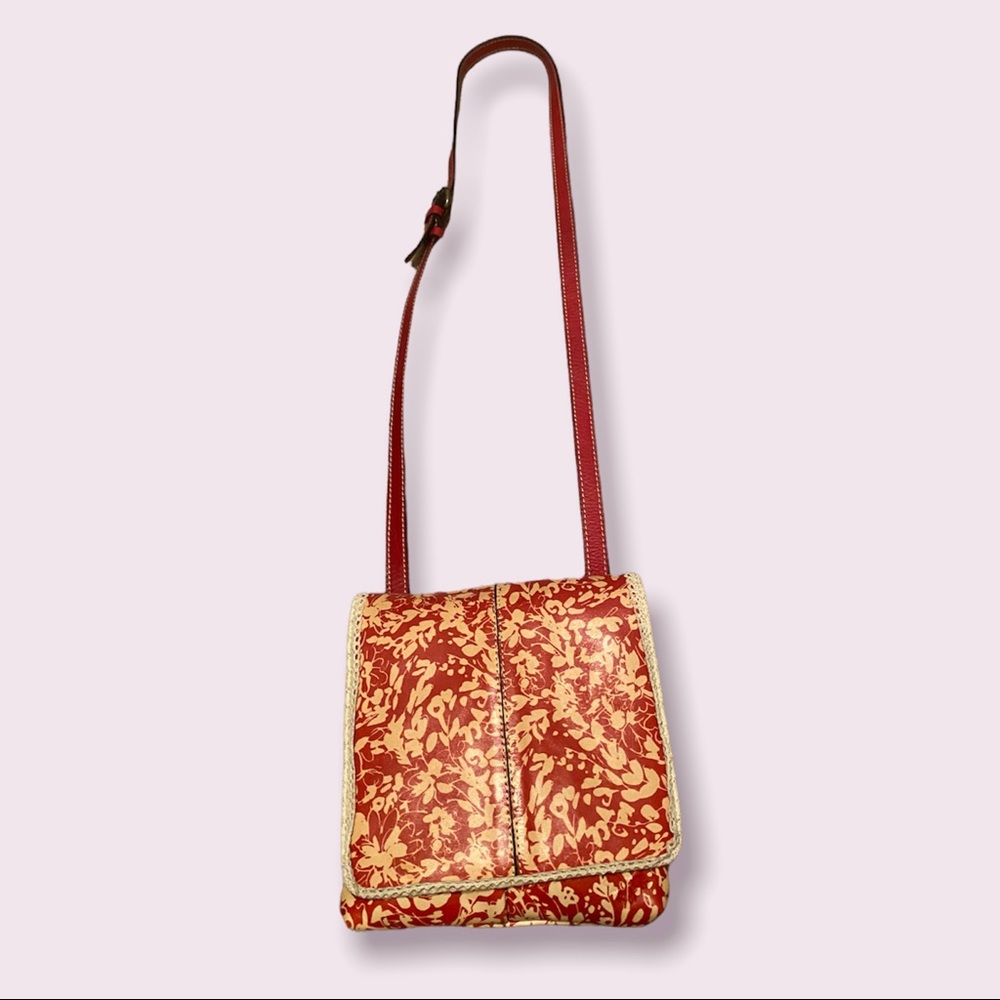 Patricia Nash leather crossbody tote bag